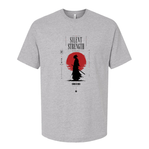 Silent Strength Samurai Tee — Heavyweight Oversized Streetwear | TLAB
